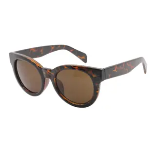 2020 New Polarized Plastic Fashionable Brown Demi  Oversized Women Sunglasses